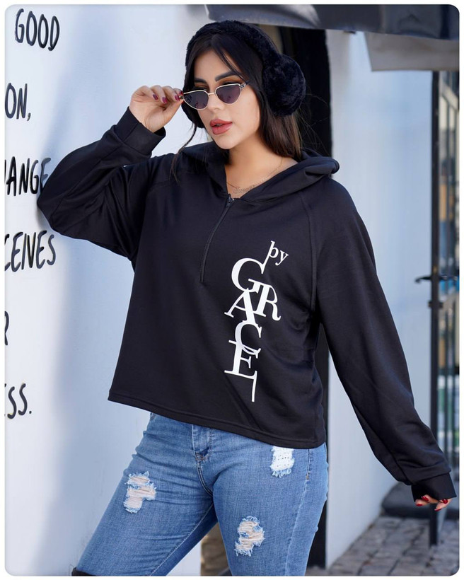 هودی نیم زیپ