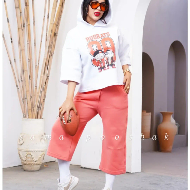 ست هودی شلوار واید